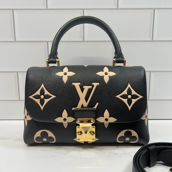 LV Louis Vuitton Madeleine BB Top Handle Bag Crossbody Purse - Picture 1 of 15